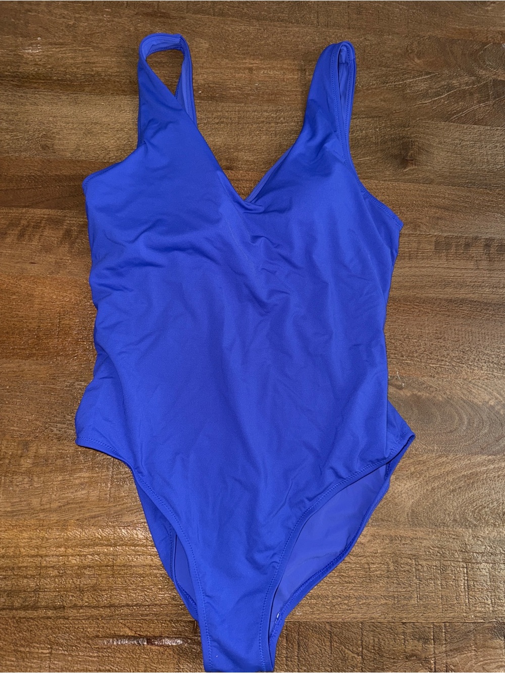 Athleta Royal Blue One-Piece Swimsuit